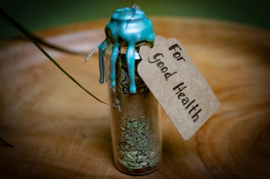 Handmade Intention Jar for Good Health