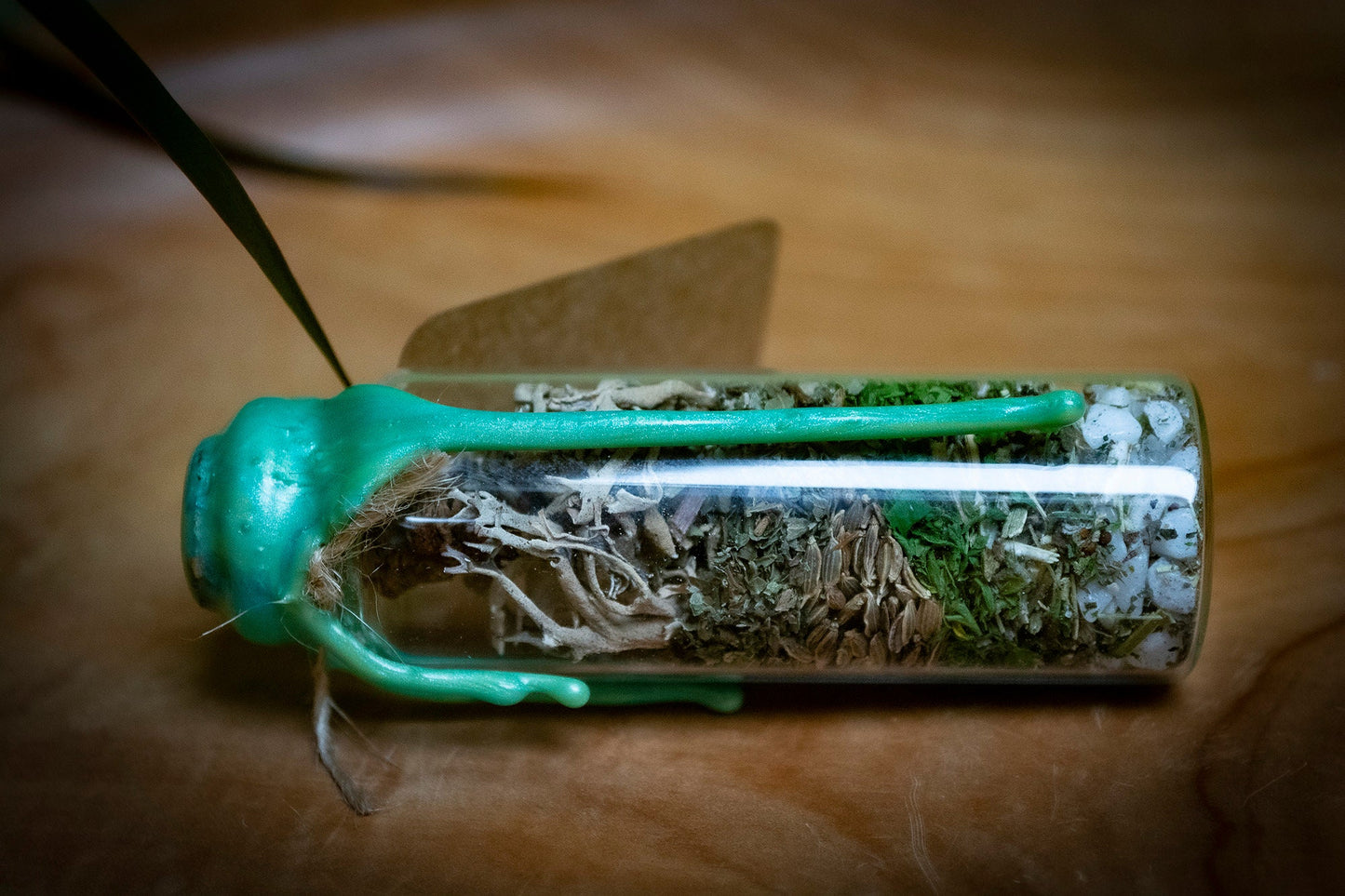 Handmade Intention Jar for Attracting Good Luck
