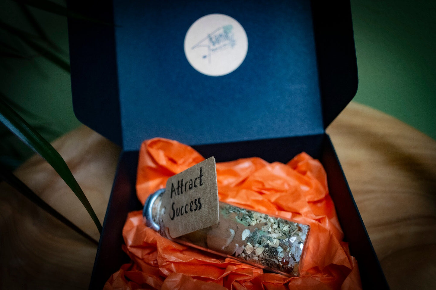 Handmade Intention Jar for Attracting Success