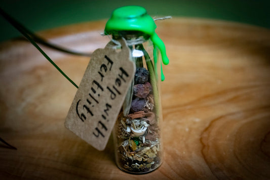 Handmade Intention Jar for Helping with Fertility