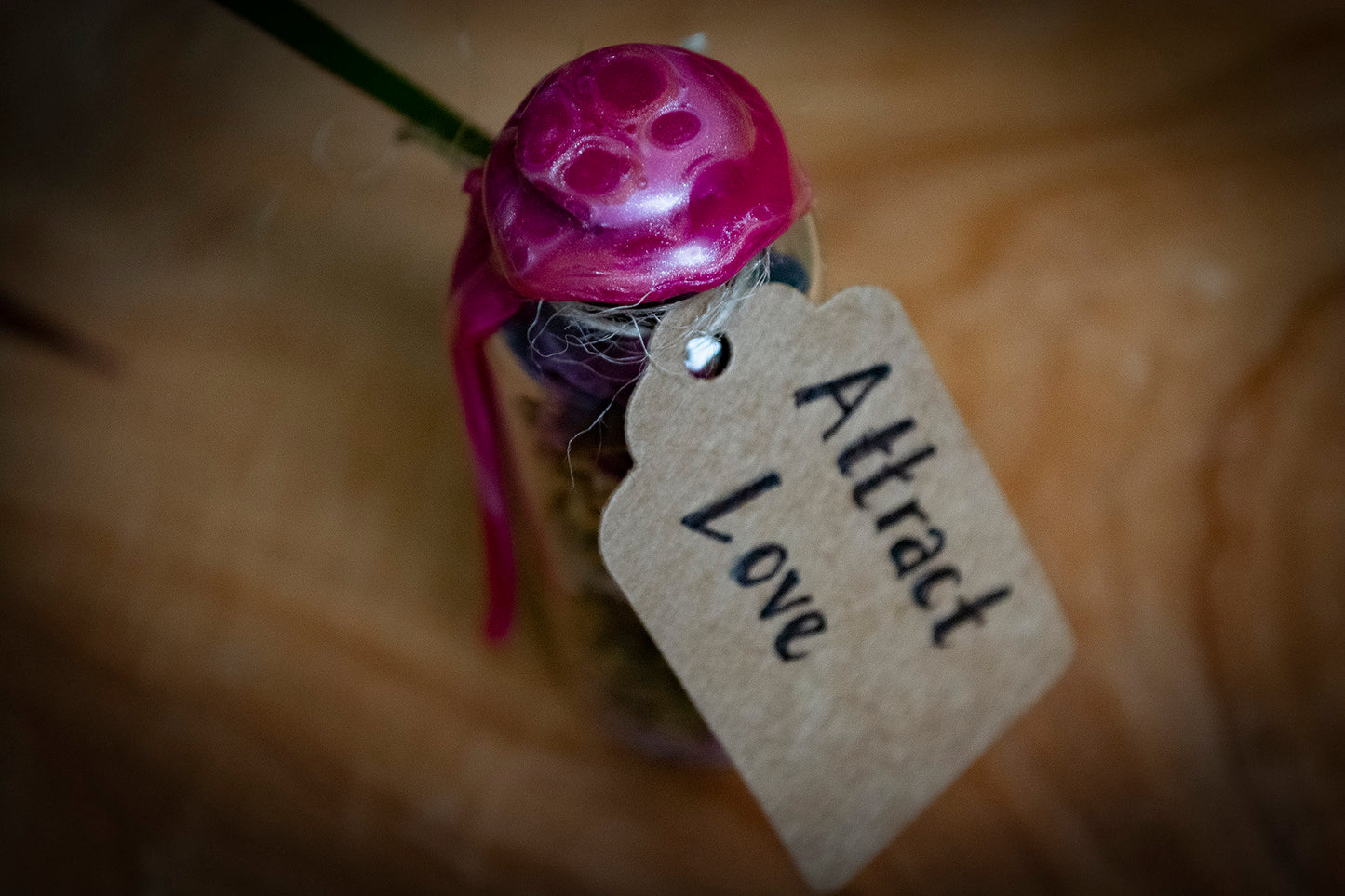 Handmade Intention Jar for Attracting Love