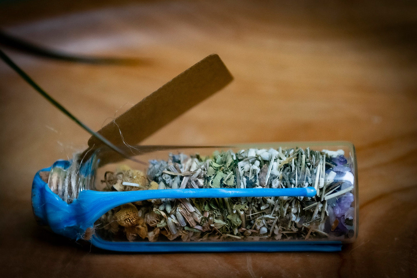 Handmade Intention Jar for Alleviating Stress