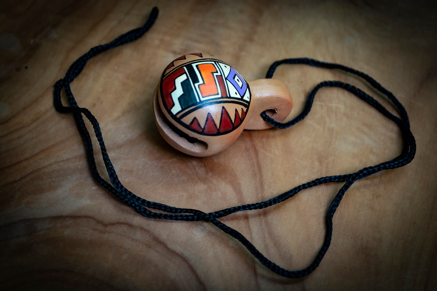 Handmade Peruvian Clay Bell