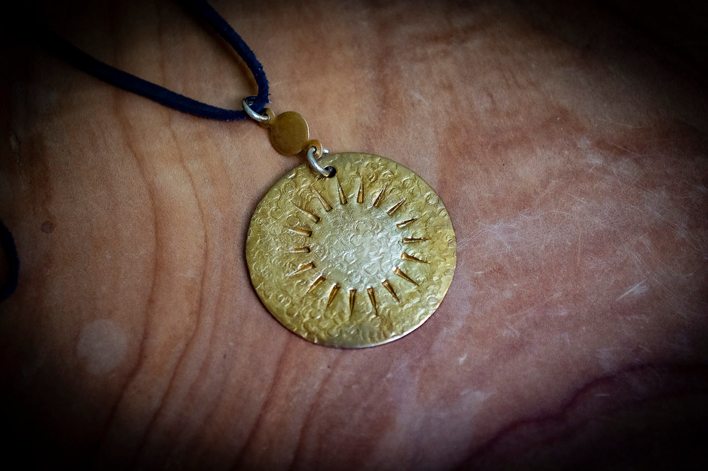 Handmade Czech Sun Necklace