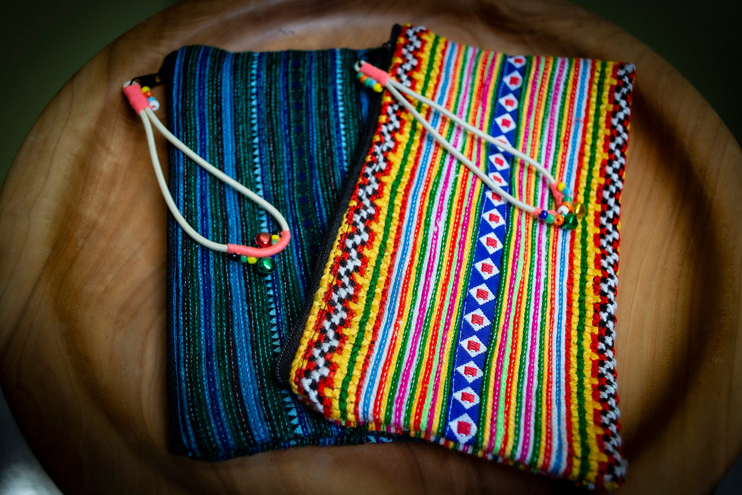 Handcrafted Embroidered Vietnamese Clutch Bag