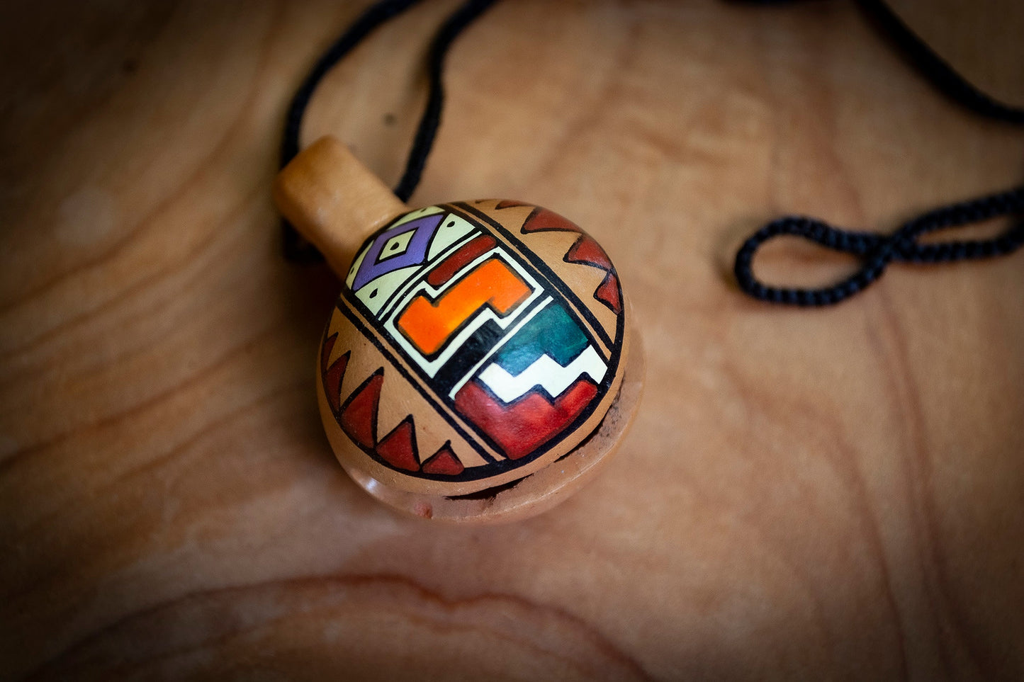 Handmade Peruvian Clay Bell