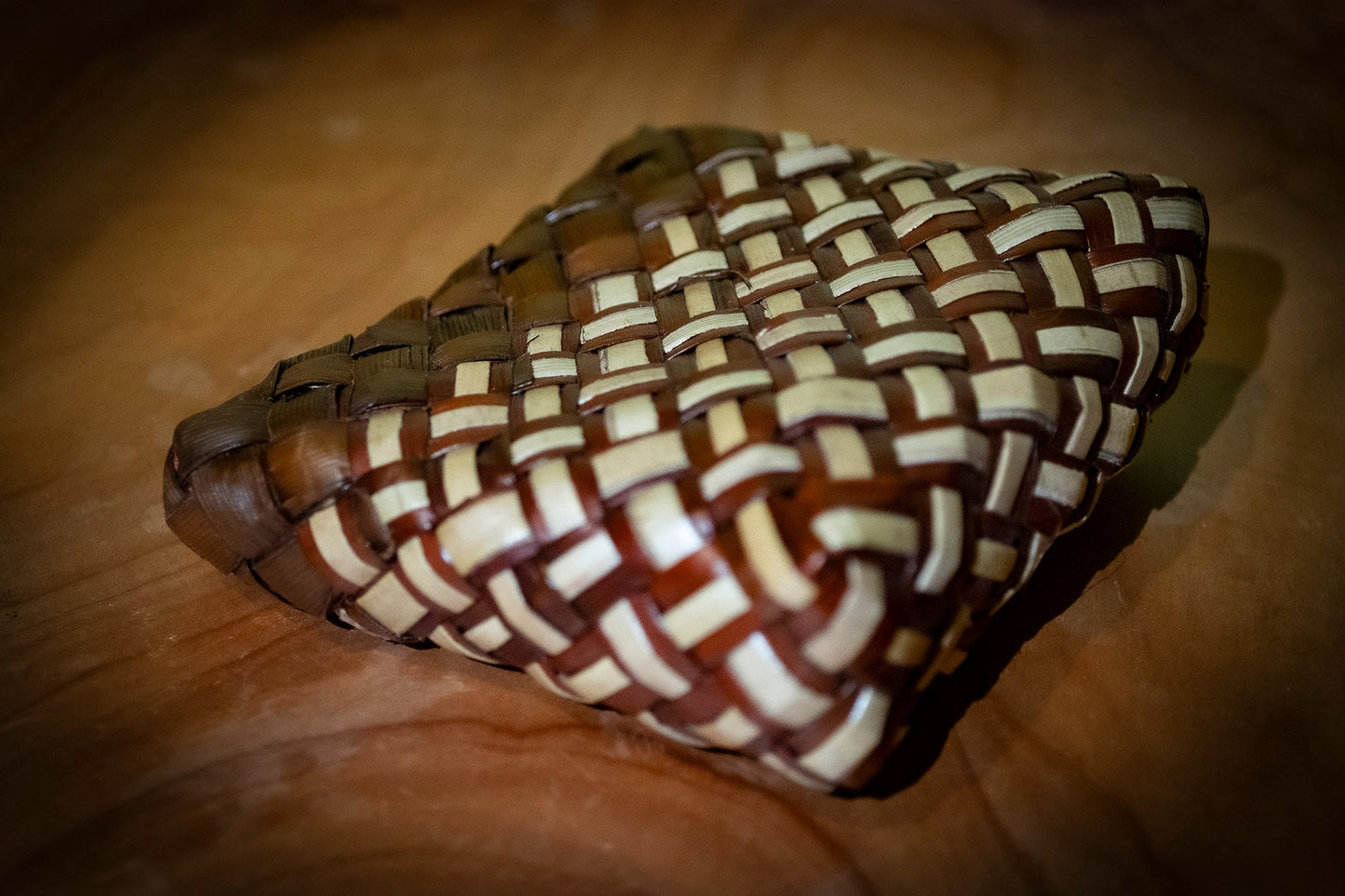 Handwoven Pandan Straw Purse