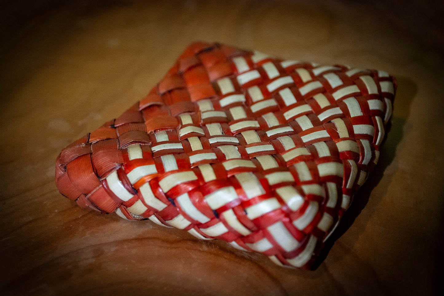 Handwoven Pandan Straw Purse