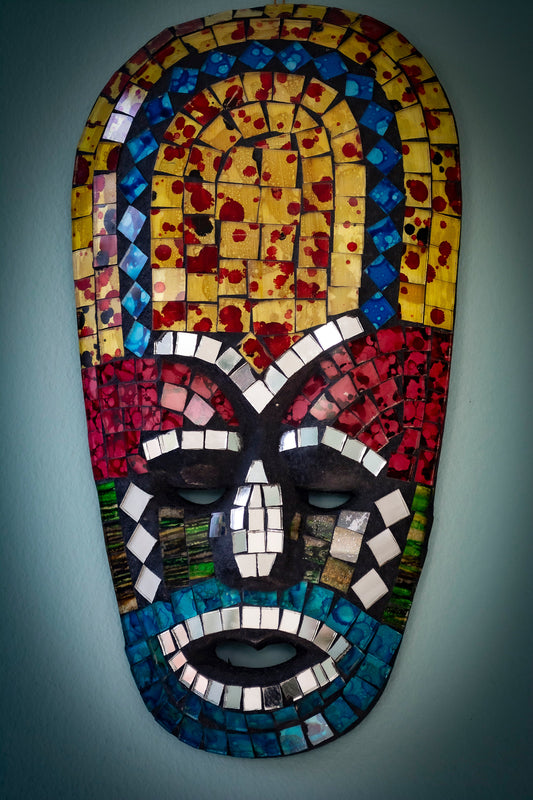 Handmade Balinese Mosaic Mask