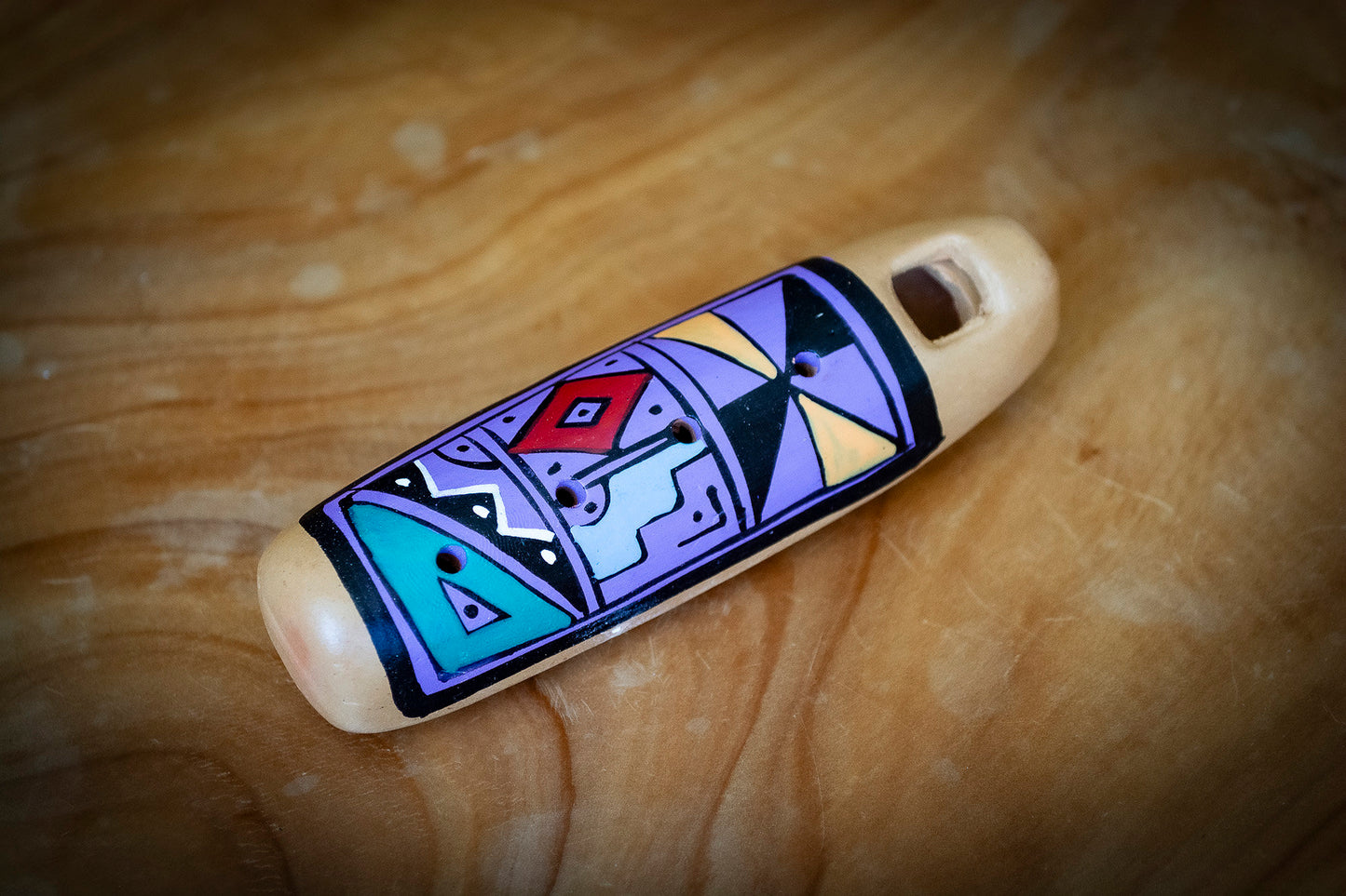 Handmade Peruvian Ceramic Whistle