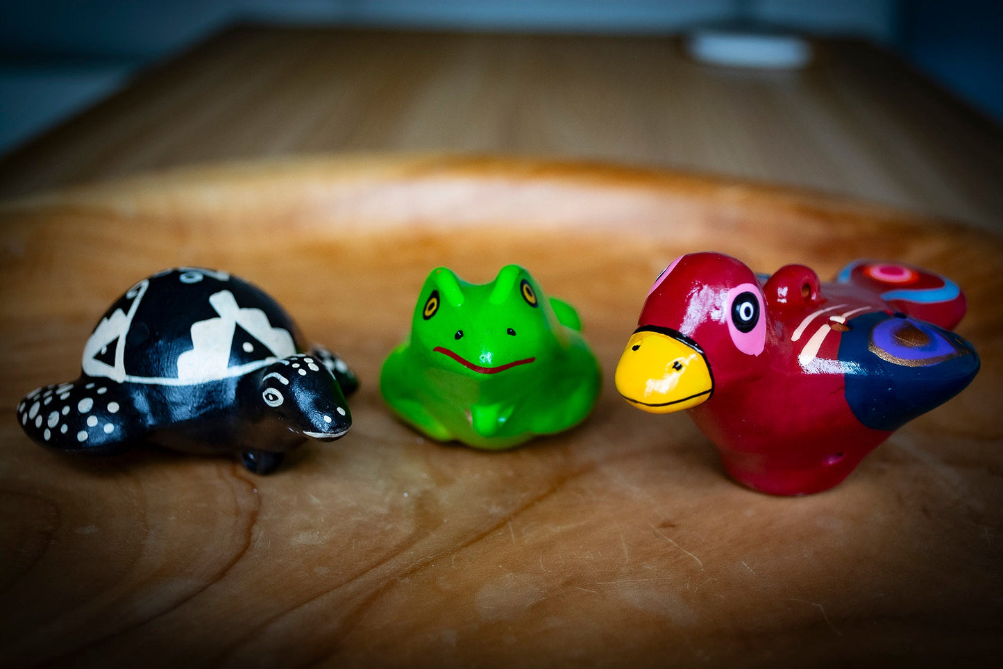 Peruvian Handmade Clay Animal Ocarina
