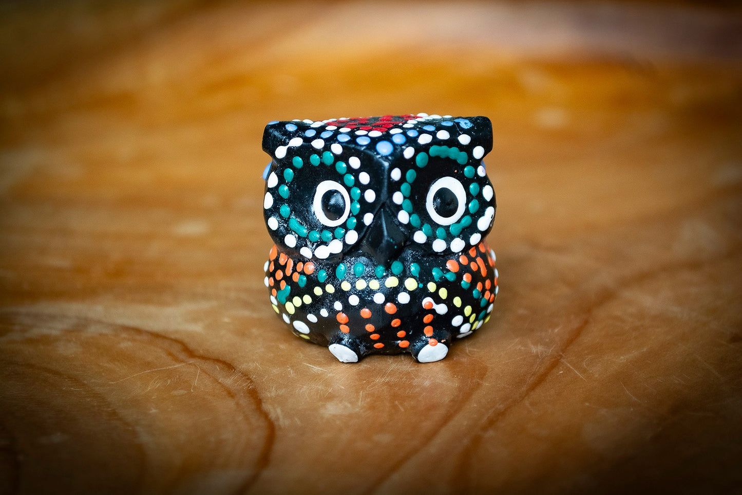 Handmade Miniature Wooden Owls