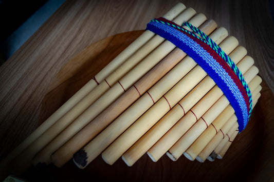 Large Peruvian Curved Panpipes