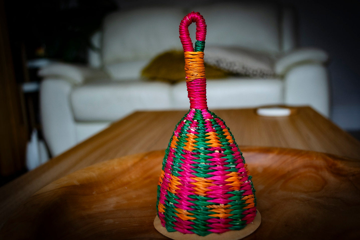 Ghanian Handmade Caxixi Basket Shaker
