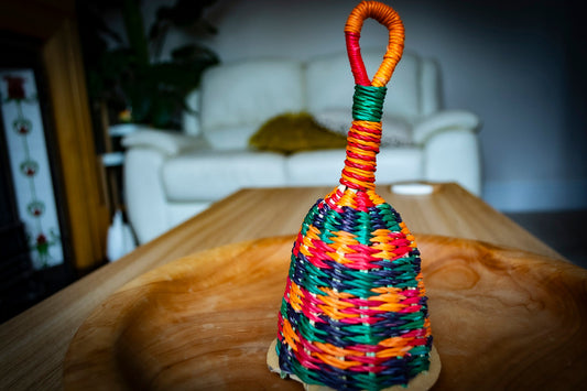 Ghanian Handmade Caxixi Basket Shaker