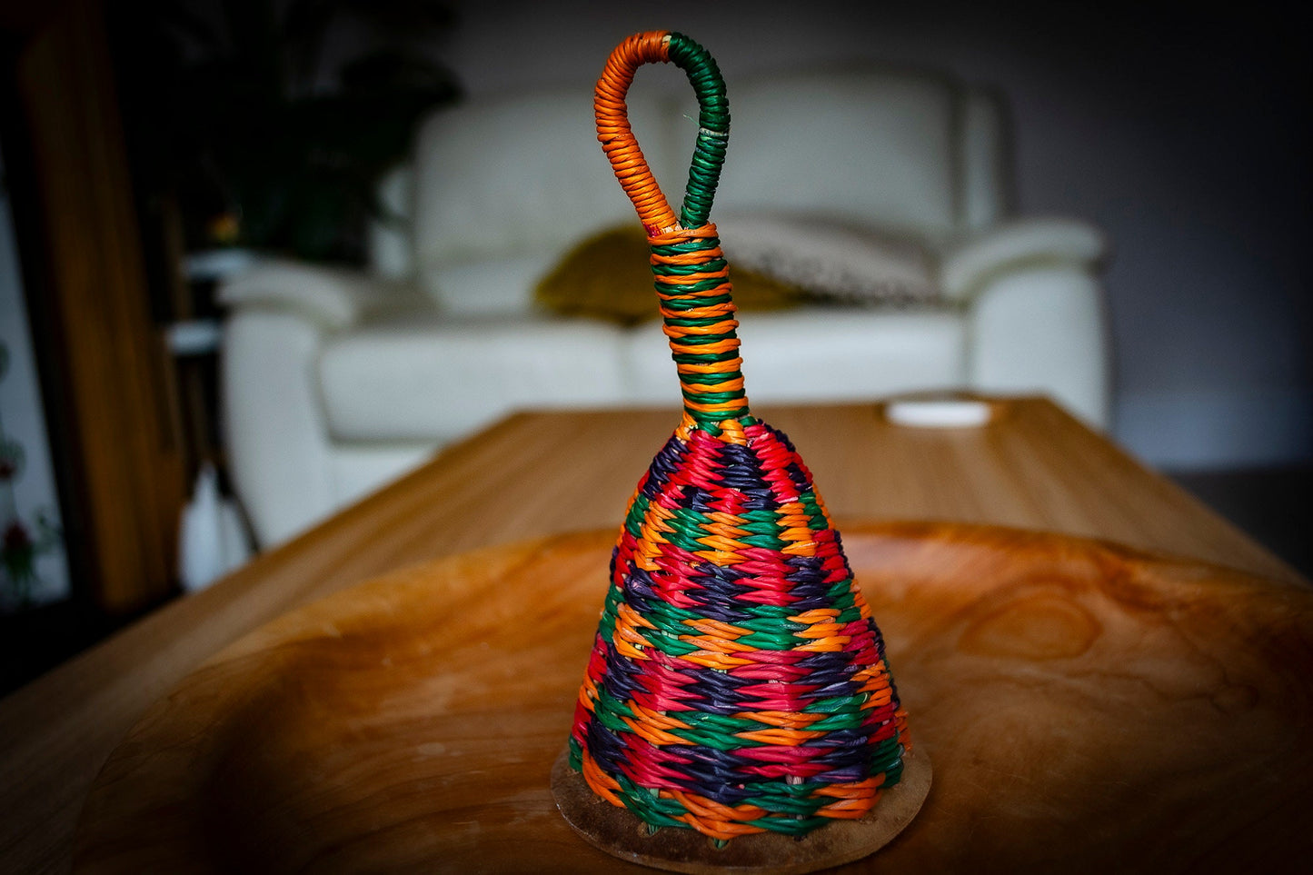 Ghanian Handmade Caxixi Basket Shaker