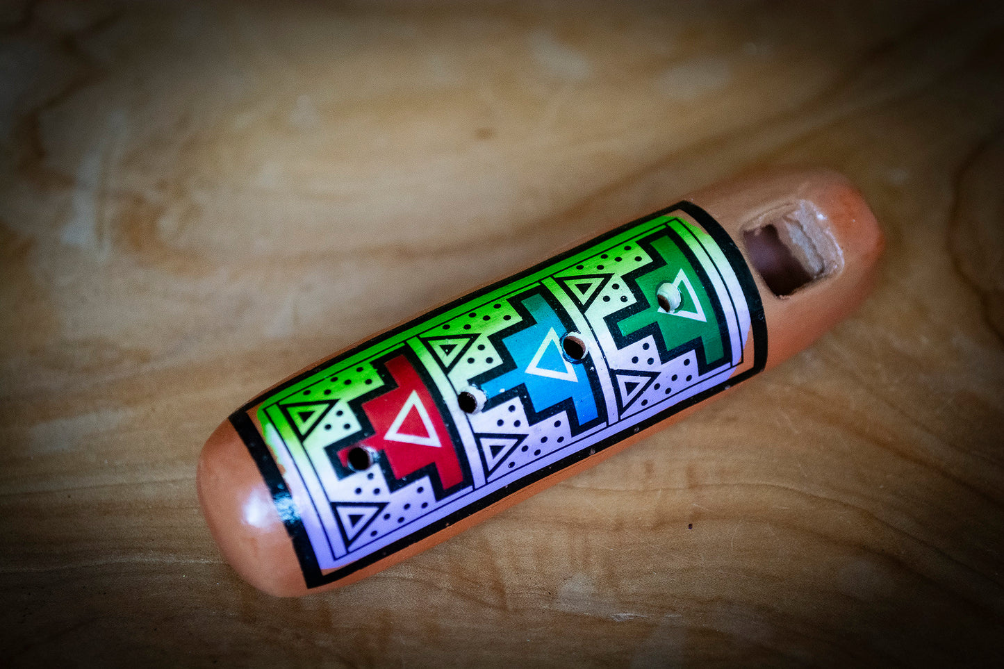 Handmade Peruvian Ceramic Whistle
