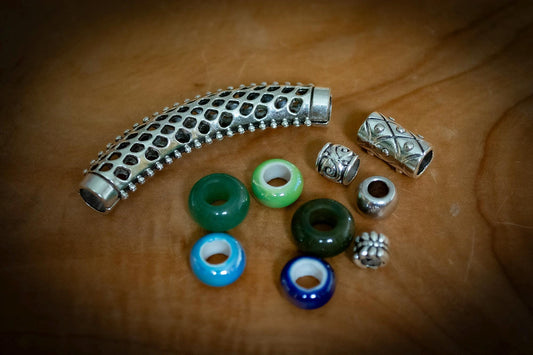 Under the Sea Dreadlock Beads - Set of 10