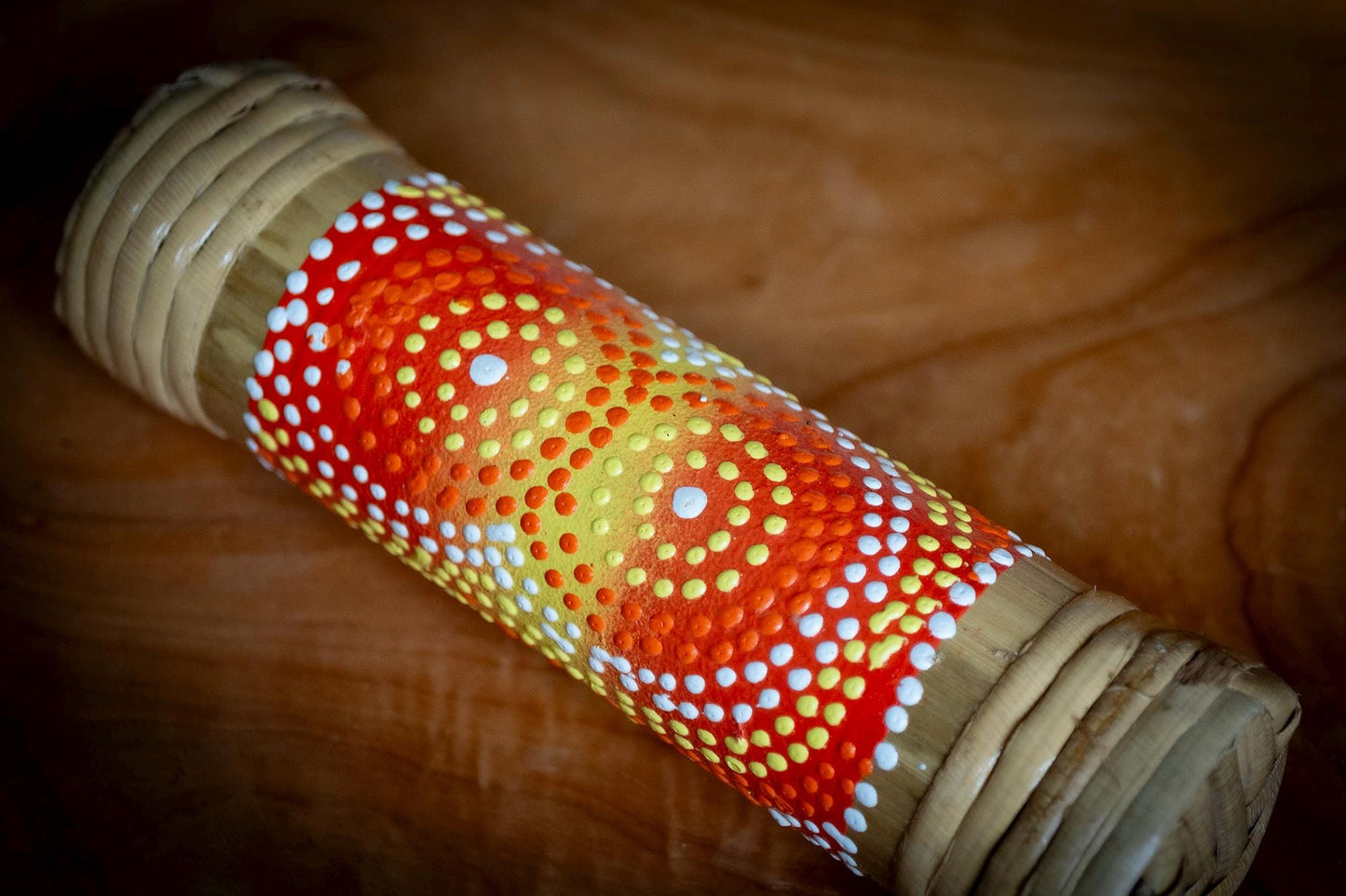 Small Handmade Balinese Bamboo Rainstick