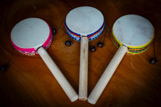 Small Handmade Peruvian Monkey Drum