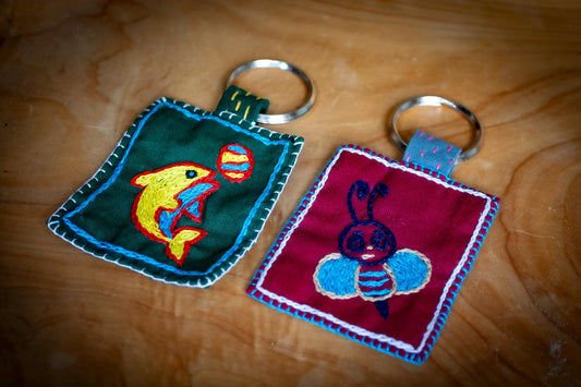 Indian Handmade Cotton Keyring