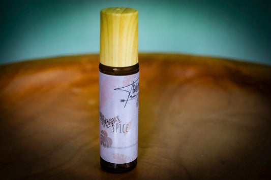 Handmade Essential Oil Roll-on Fragrance - Ebony Spice
