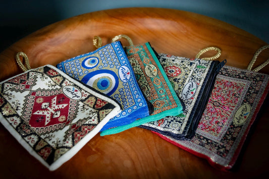 Handcrafted Embroidered Turkish Coin Purse