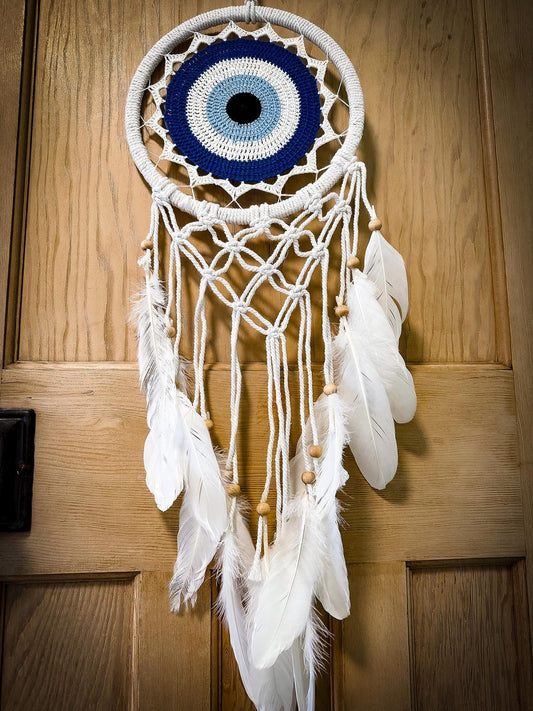 Large Turkish Evil Eye Dreamcatcher