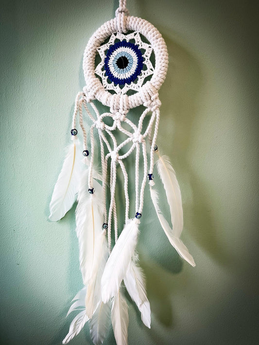 Small Turkish Evil Eye Dreamcatcher